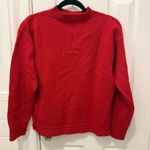 Toteme Red Crewneck Sweater
